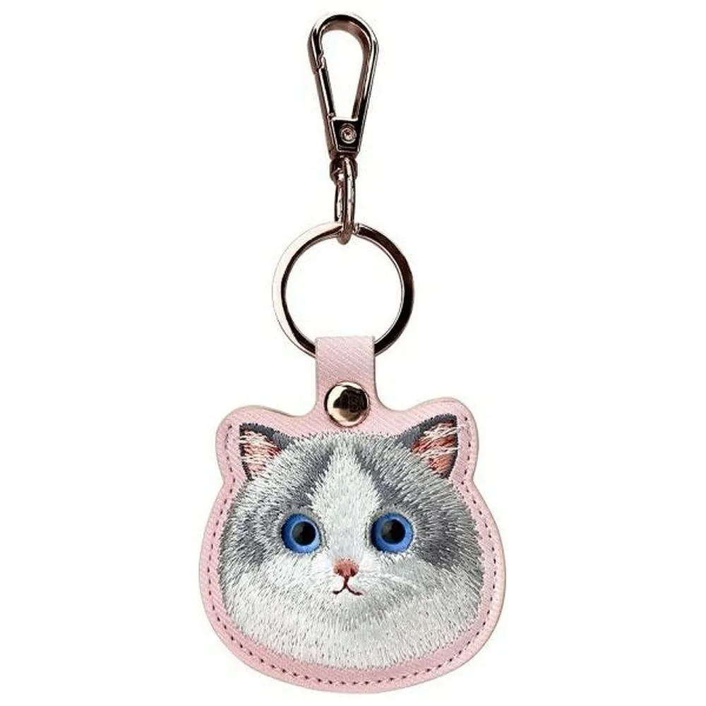 Phone case wallet handbag 3-in-1 Set Nimmy Big Eyed Pet 2.0 cat pink