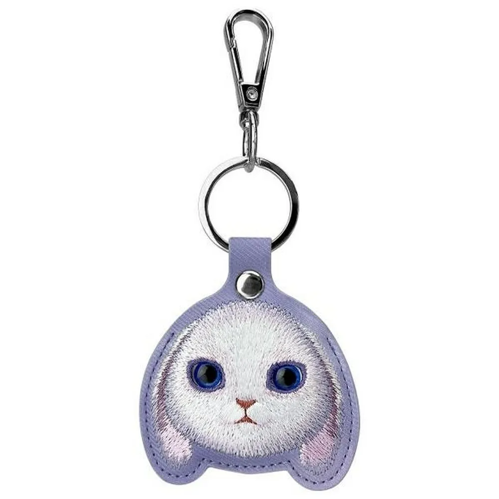 Phone case wallet handbag 3-in-1 Set Nimmy Big Eyed Pet 2.0 rabbit violet