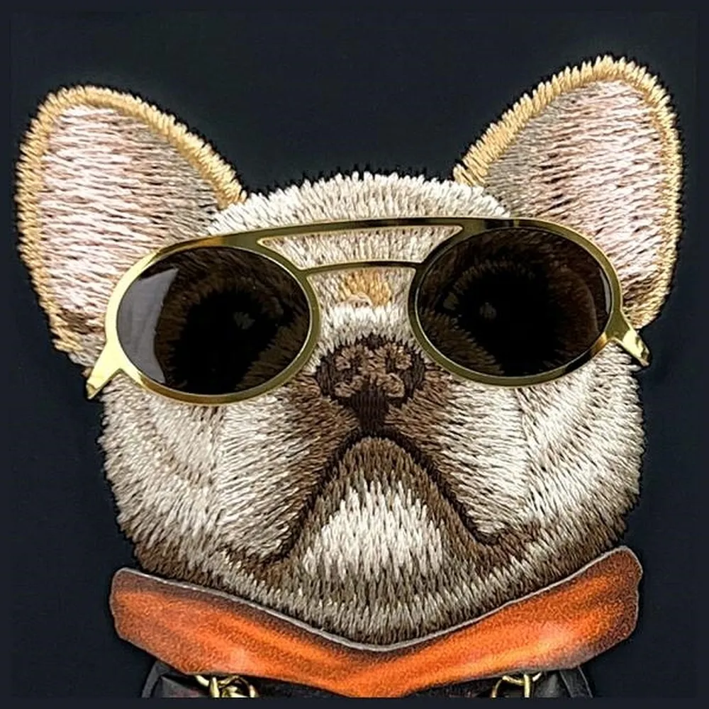 NIMMY case GLASSES COOL DOG passend für IPHONE 16 black