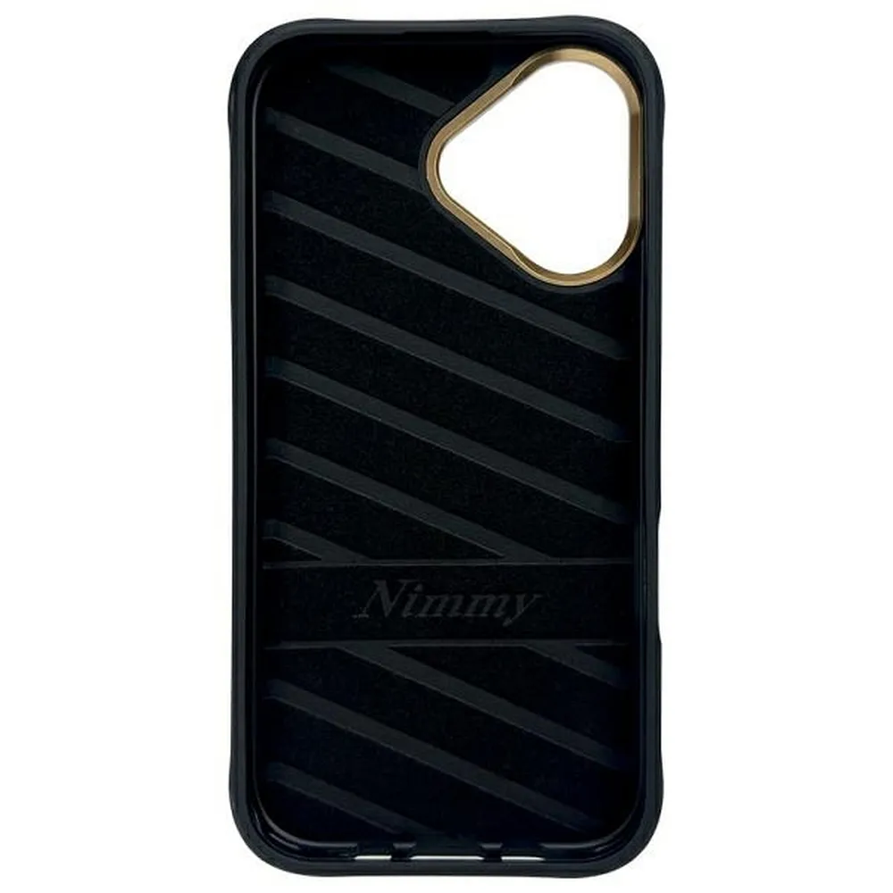 NIMMY case GLASSES COOL DOG passend für IPHONE 16 black