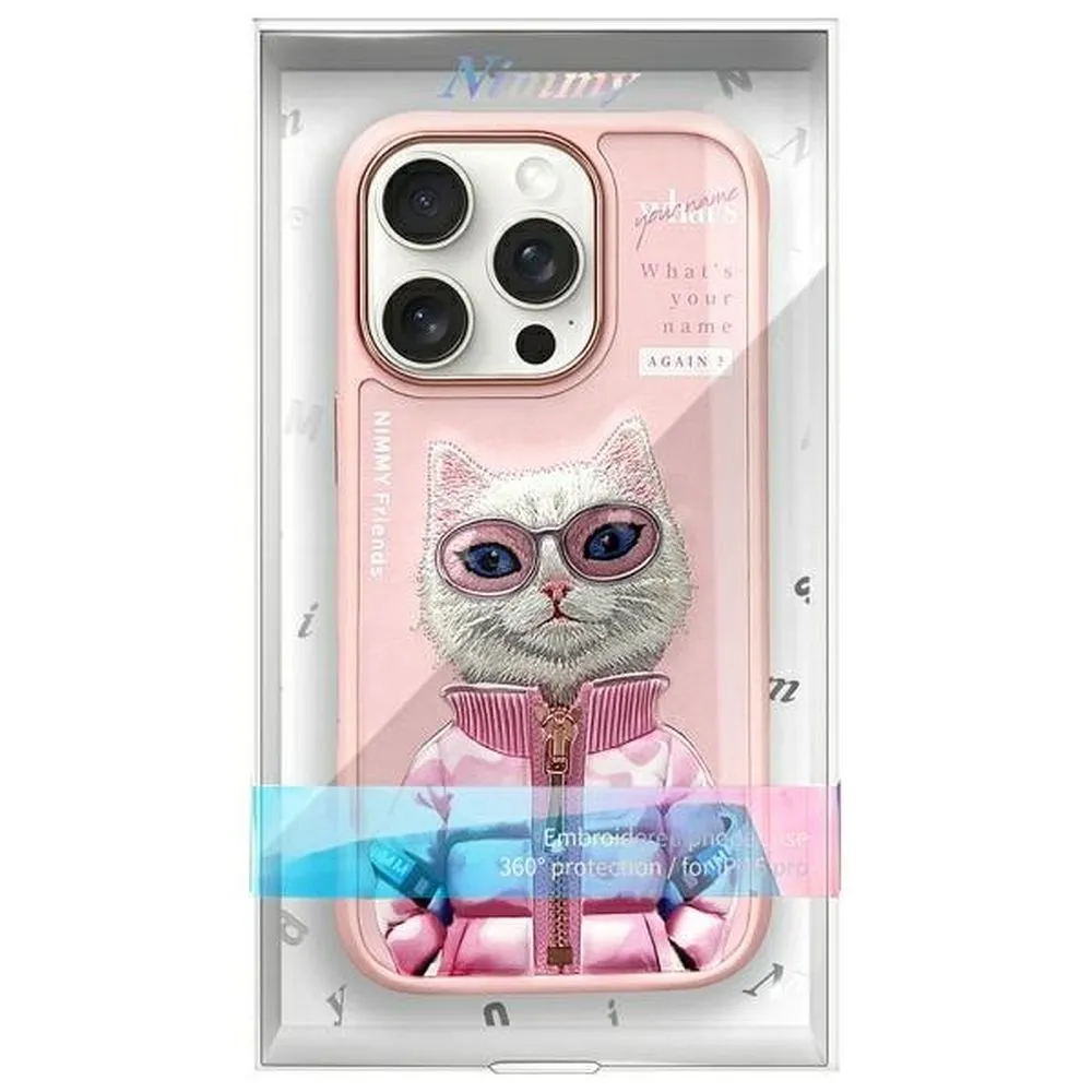 NIMMY case COOL&CUTE 2.0 Cat passend für IPHONE 16 Pro Max pink