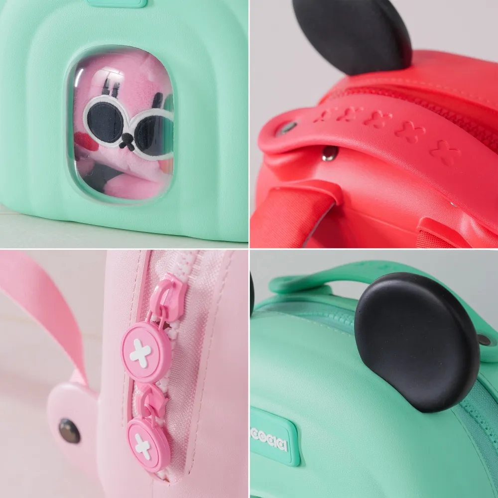 Backpack passend für children Picocici small with ears K52 pink