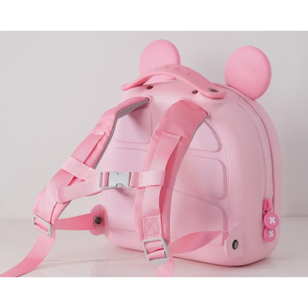 Backpack passend für children Picocici small with ears K52 pink