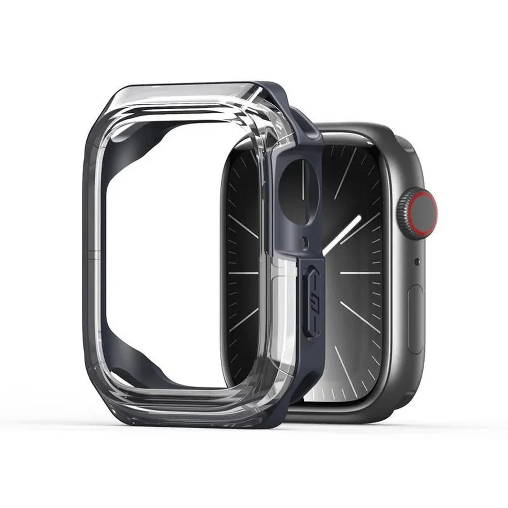 DUX DUCIS case TAMO passend für Apple Watch series 10 42 mm transparent with midnight