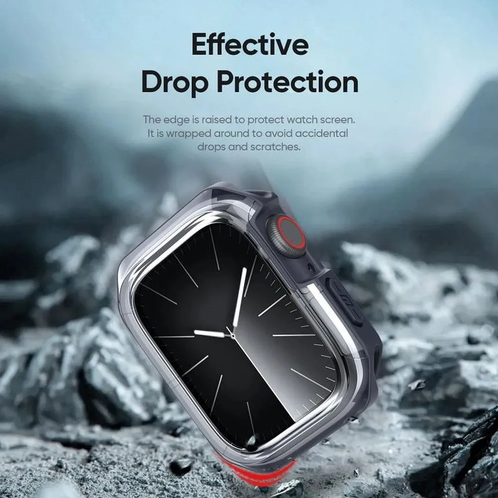 DUX DUCIS case TAMO passend für Apple Watch series 10 42 mm transparent with midnight