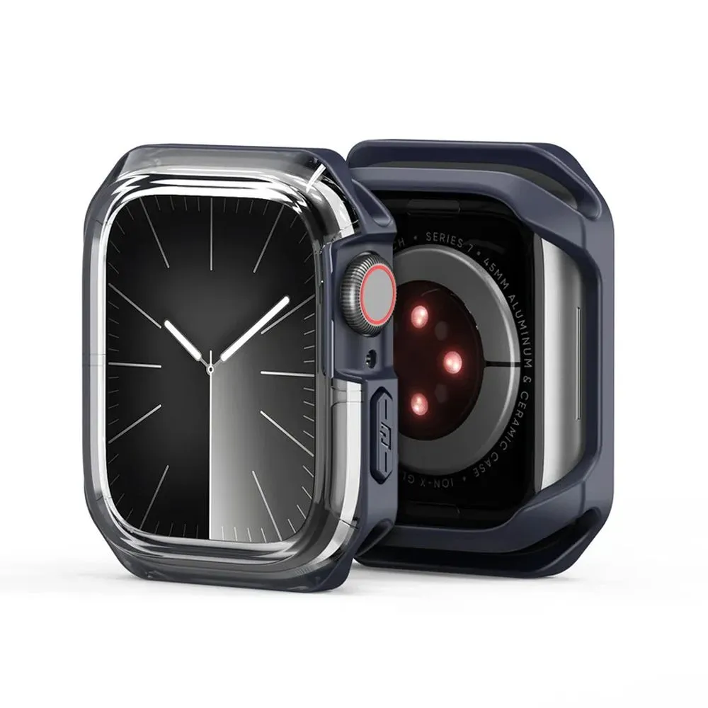 DUX DUCIS case TAMO passend für Apple Watch series 10 46 mm transparent with midnight