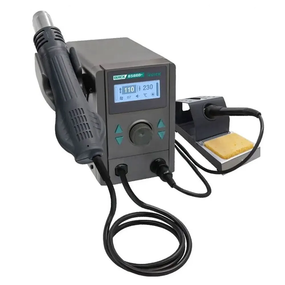 QUICK 8586D+ Micro-Soldering Station 2 in 1