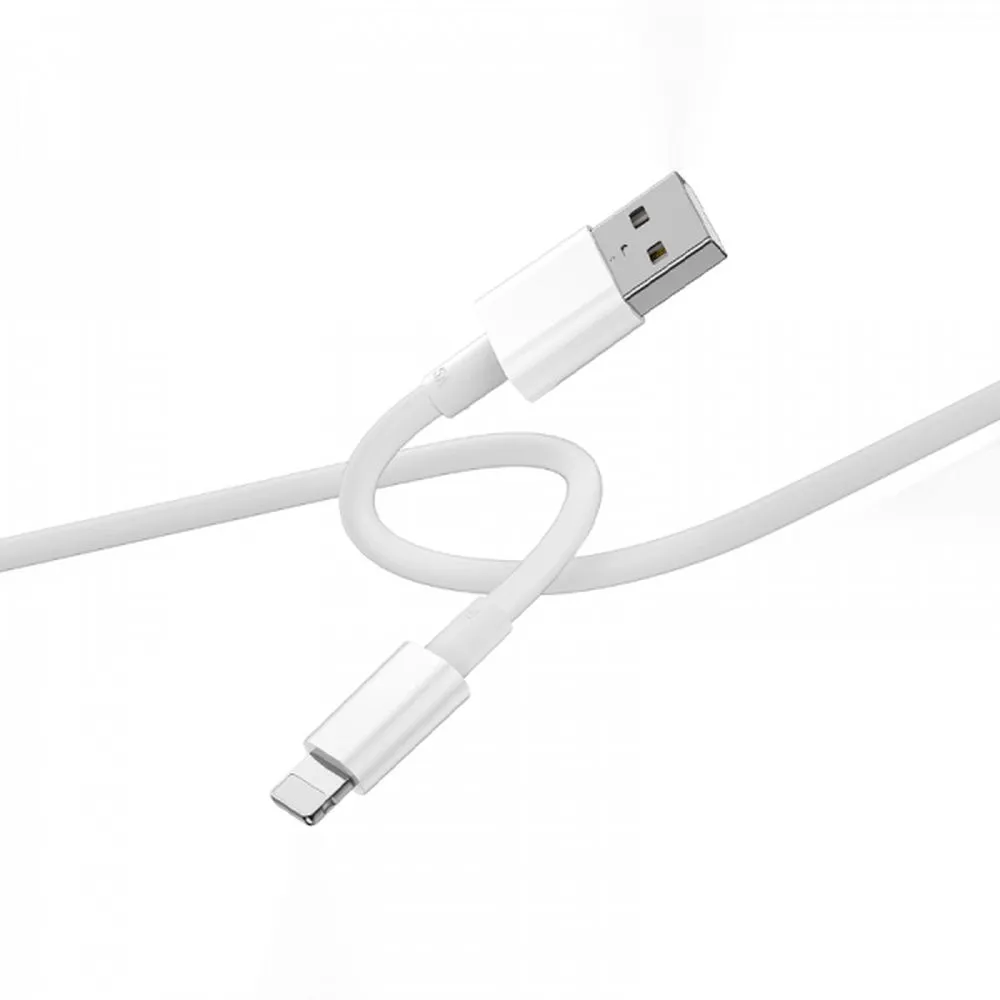 WiWU - Classic Serie USB Kabel Wi-C006 USB A zu Lightning 2.4A - weiß