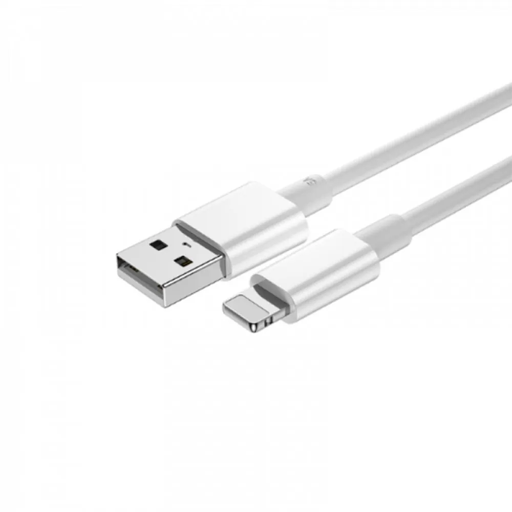 WiWU - Classic Serie USB Kabel Wi-C006 USB A zu Lightning 2.4A - weiß