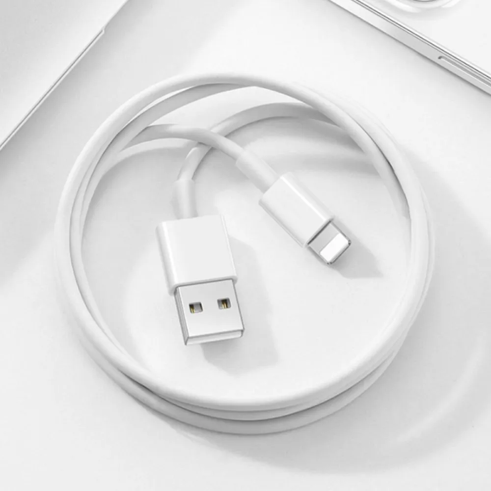 WiWU - Classic Serie USB Kabel Wi-C006 USB A zu Lightning 2.4A - weiß