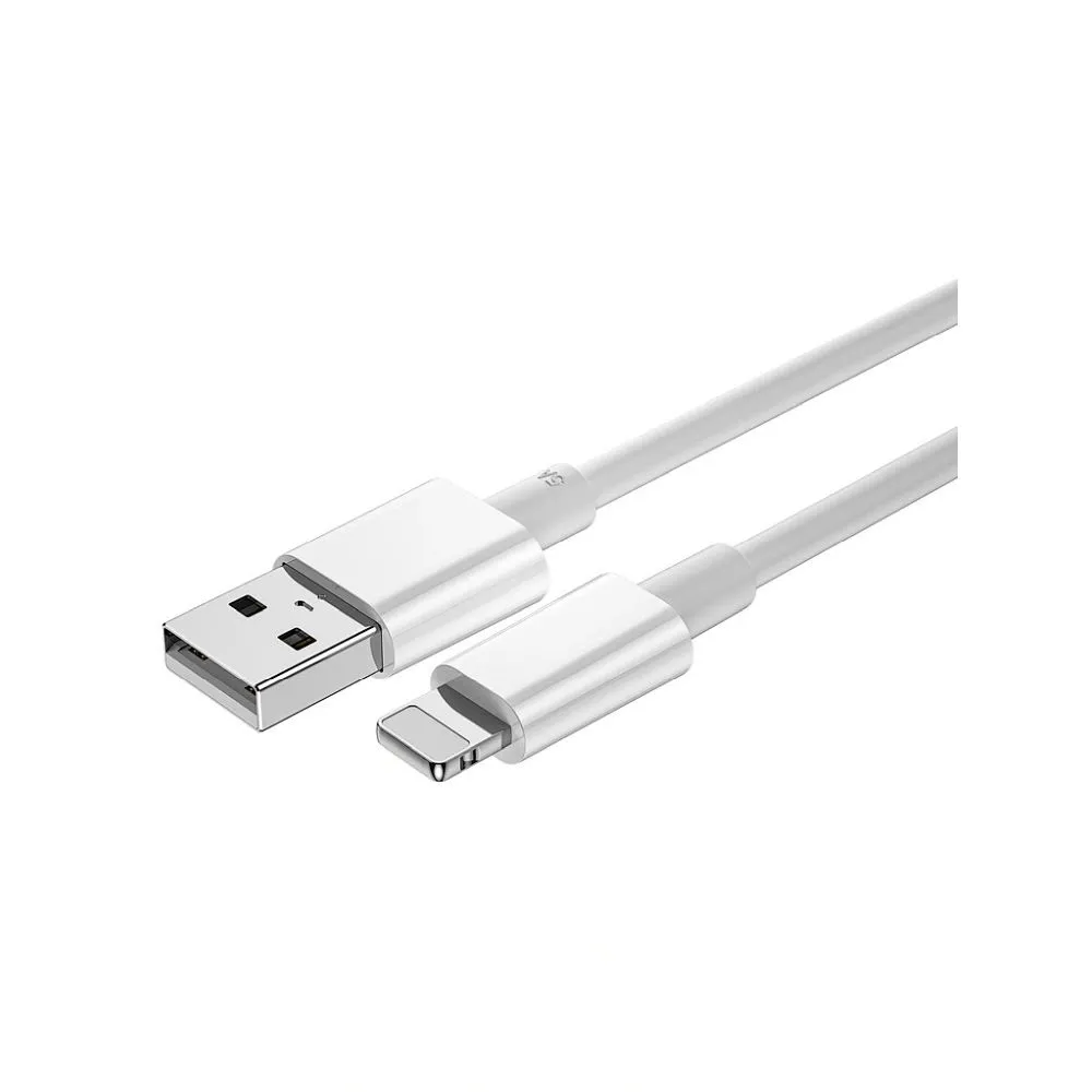 WiWU - Classic Serie USB Kabel Wi-C007 USB A auf USB C 5A - weiß