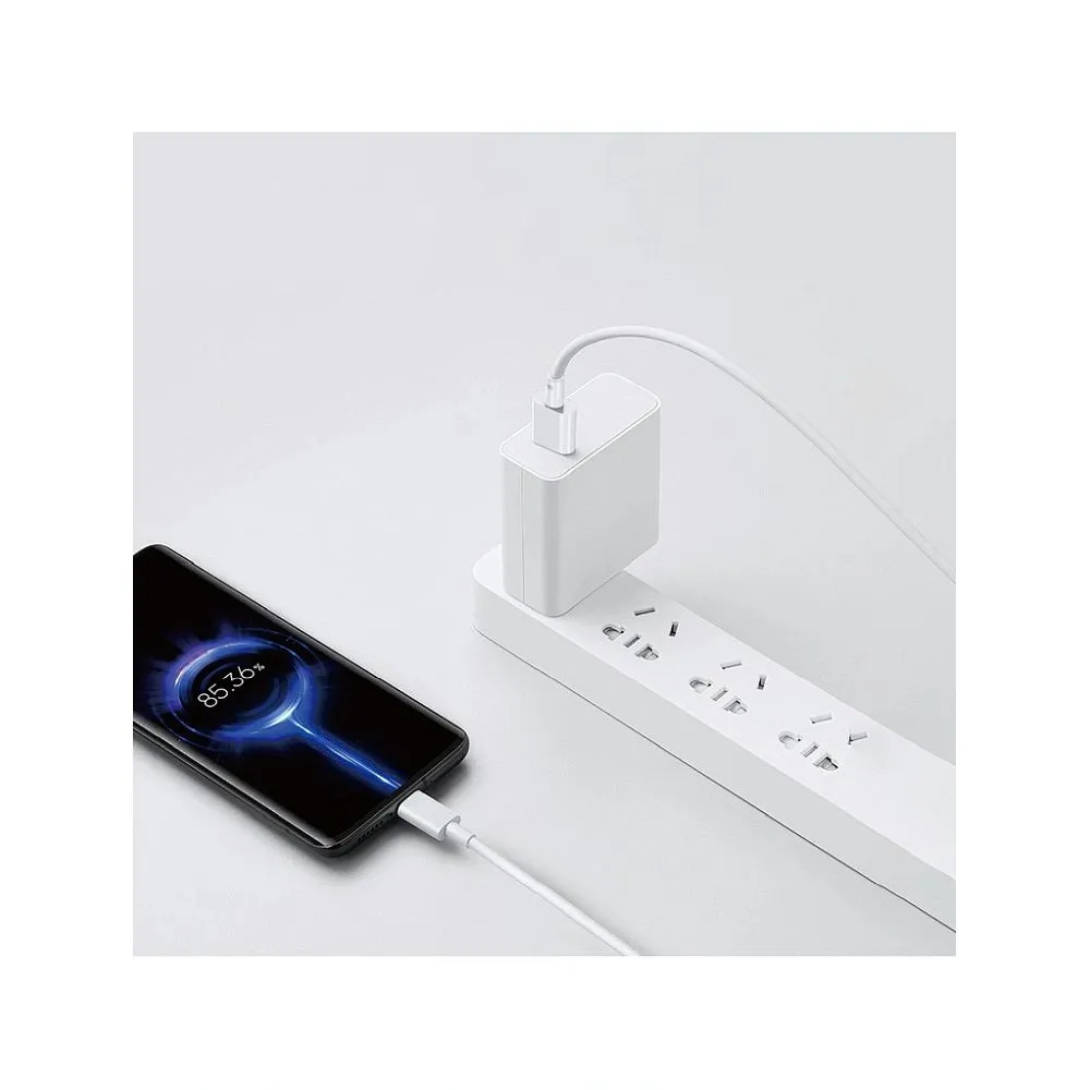WiWU - Classic Serie USB Kabel Wi-C007 USB A auf USB C 5A - weiß