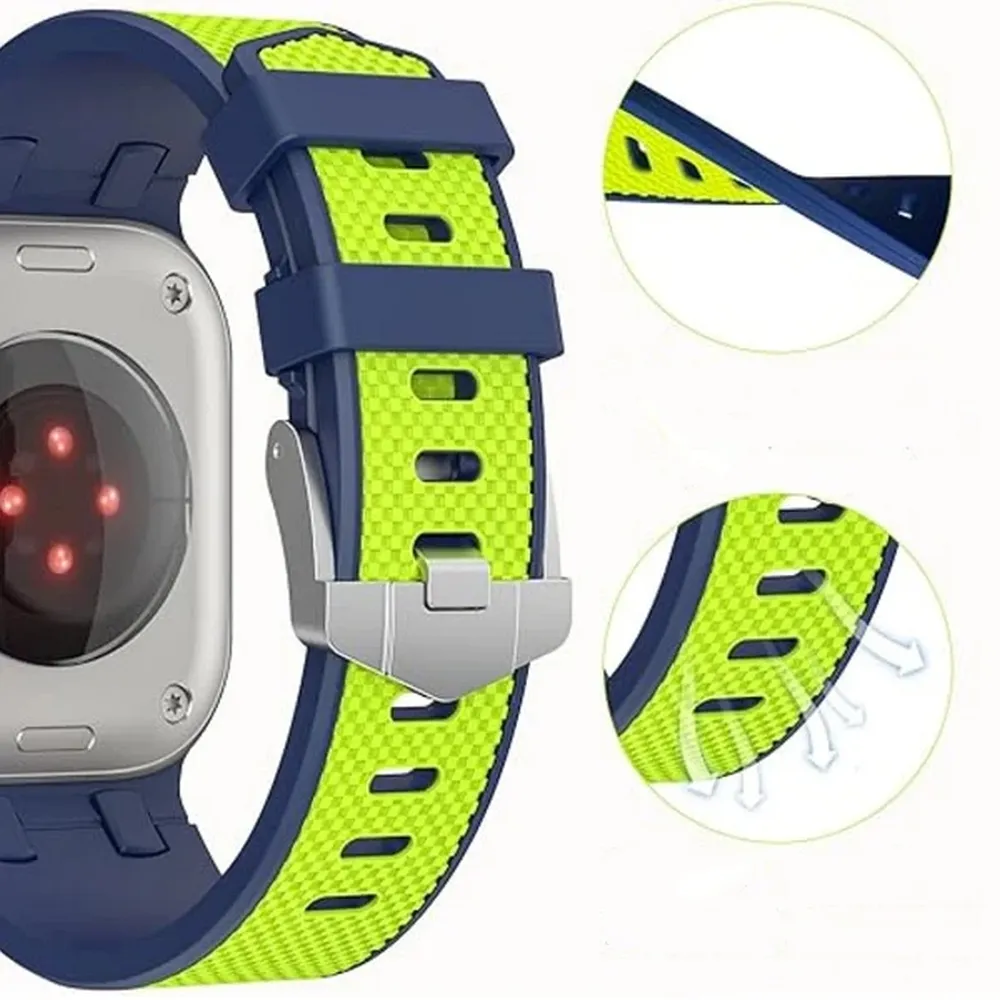 WiWU - Wi-WB015 Kylin Watch Band 42/44/45/49mm - fluorescent green