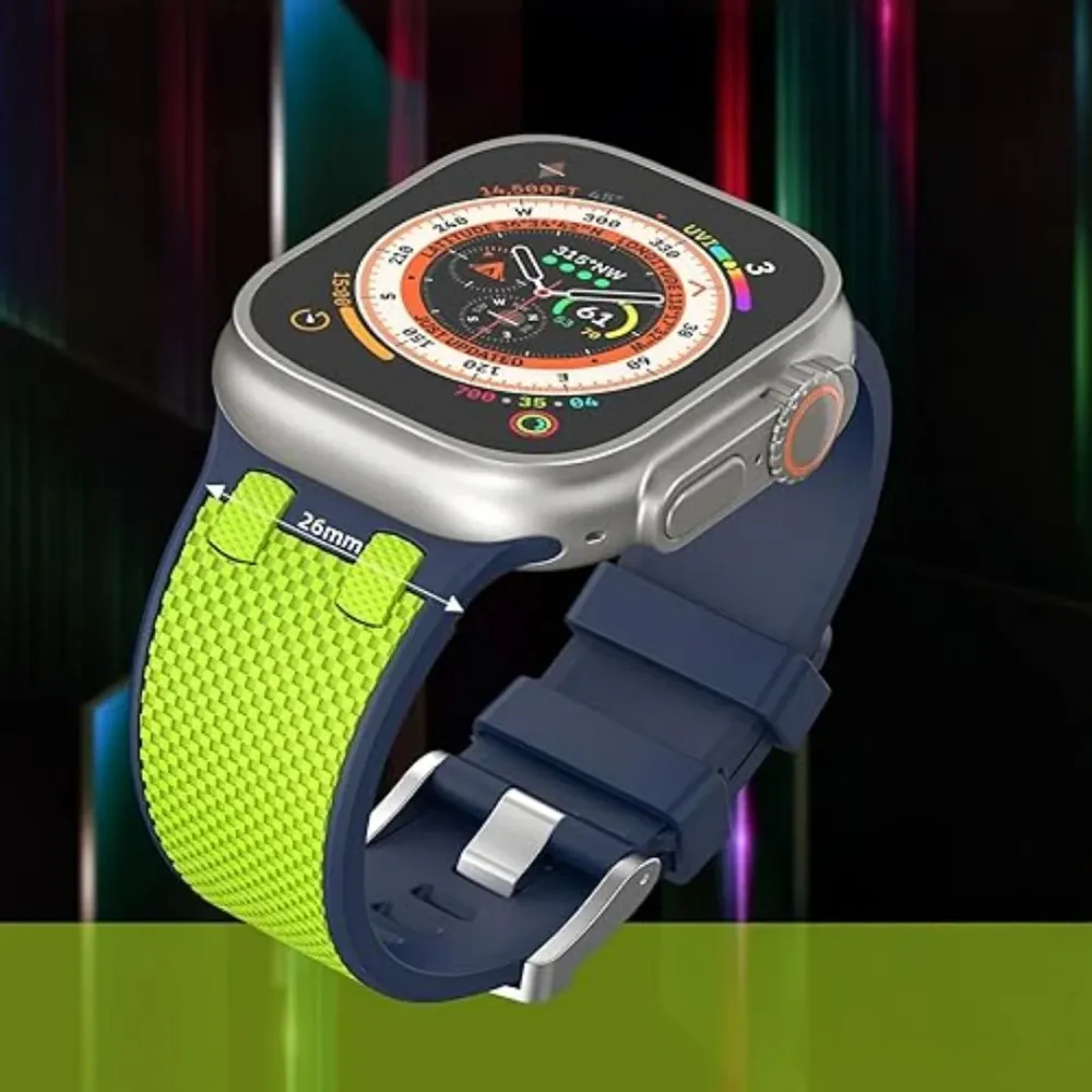 WiWU - Wi-WB015 Kylin Watch Band 42/44/45/49mm - fluorescent green