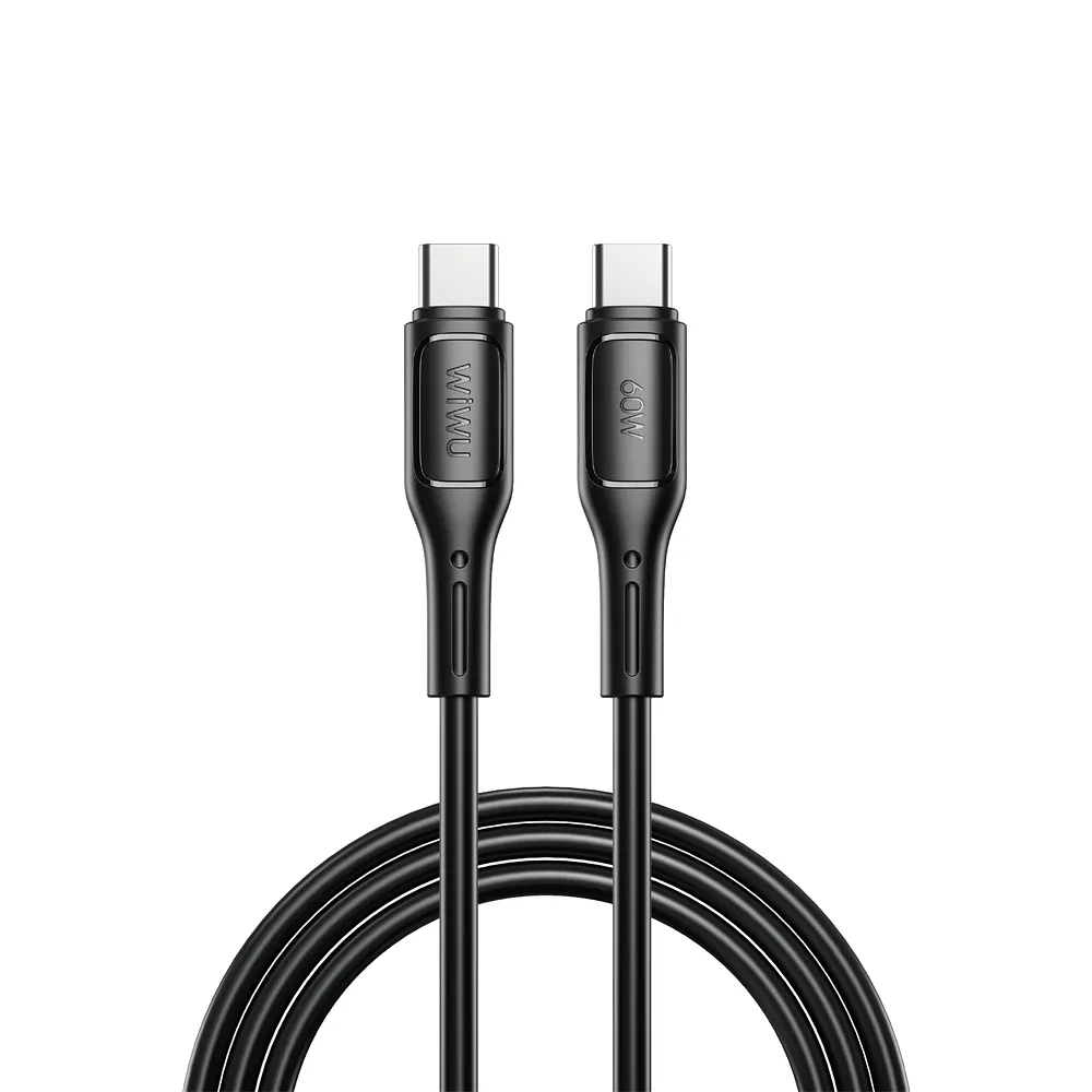 WiWU - Starlink Series Data Cable Wi-C043E USB C to USB C 30W - black