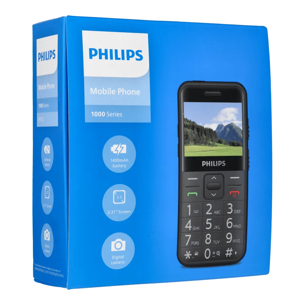 Mobile phone Philips E171L black