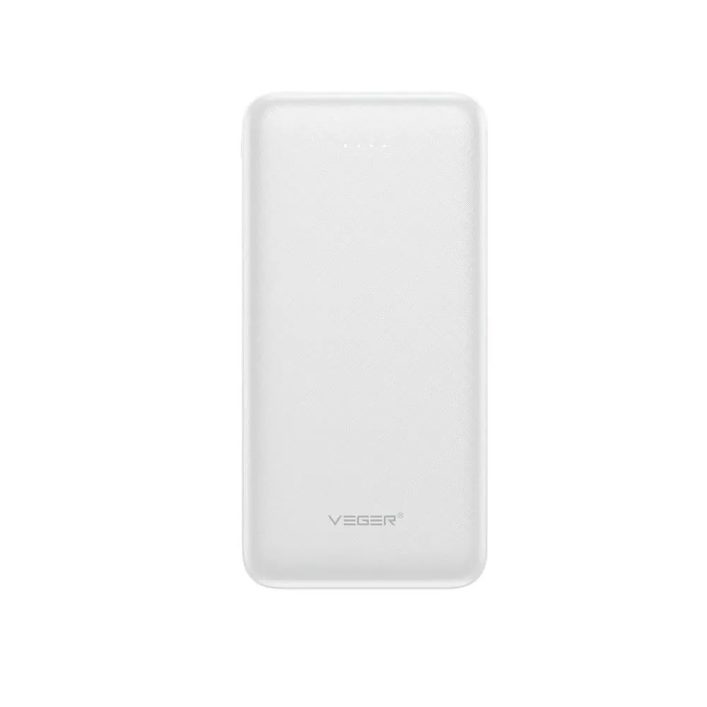 Power Bank VEGER A10 - 10 000mAh weis (W1065)