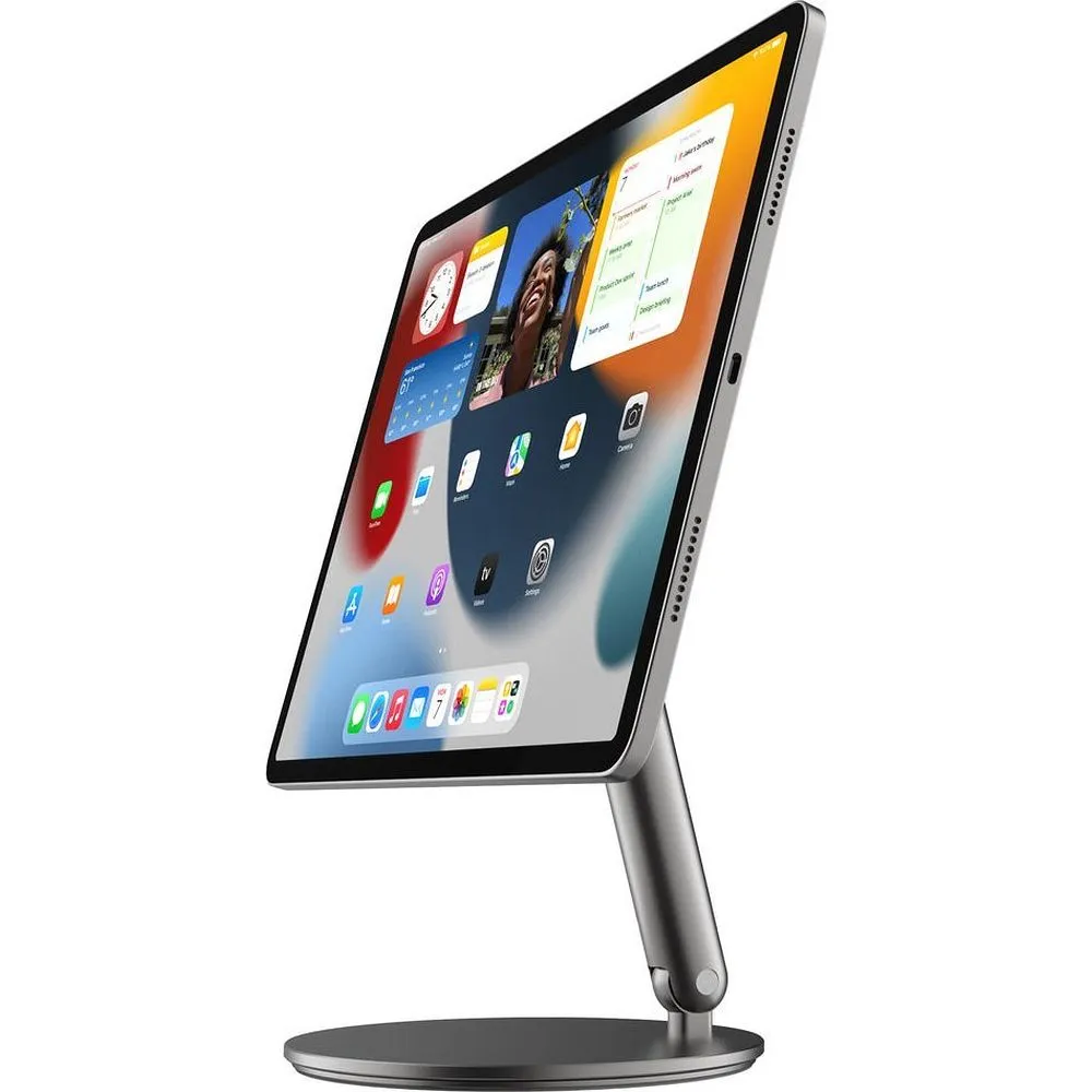 WiWU - Verstellbarer und schwenkbarer Aluminium-Tabletständer ZM310 passend für iPad Air 11" 2024/10,9/11