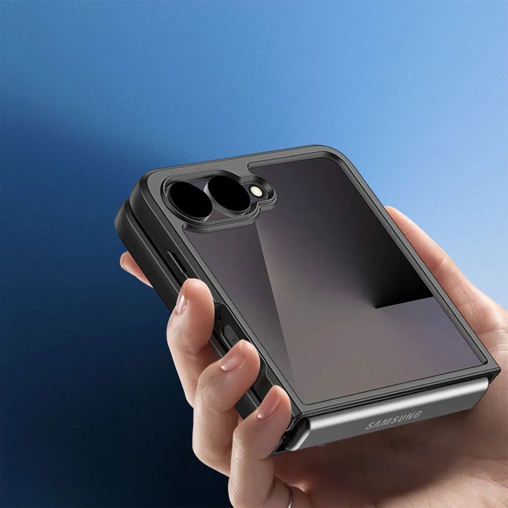 DUX DUCIS case AIMO MAG kompatibel mit MagSafe passend für SAMSUNG Z Flip 8 black