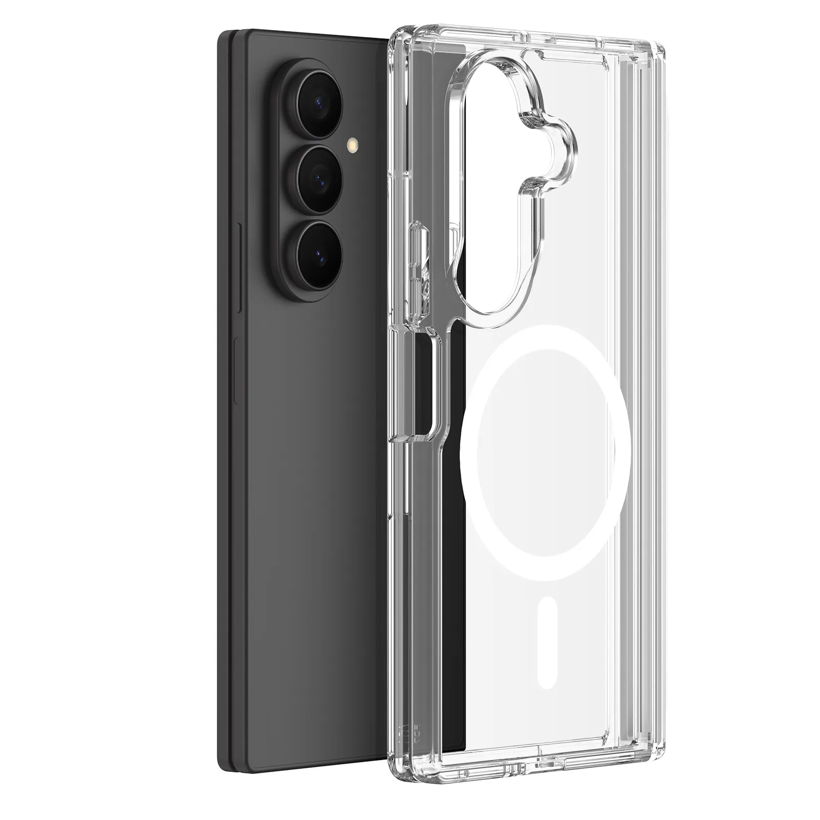 DUX DUCIS case CLIN MAG kompatibel mit MagSafe passend für SAMSUNG Z Fold 8 Ultra transparent