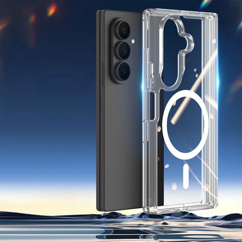 DUX DUCIS case CLIN MAG kompatibel mit MagSafe passend für SAMSUNG Z Fold 8 Ultra transparent
