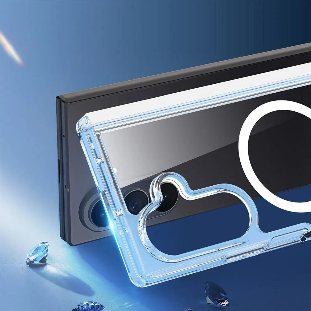 DUX DUCIS case CLIN MAG kompatibel mit MagSafe passend für SAMSUNG Z Fold 8 Ultra transparent