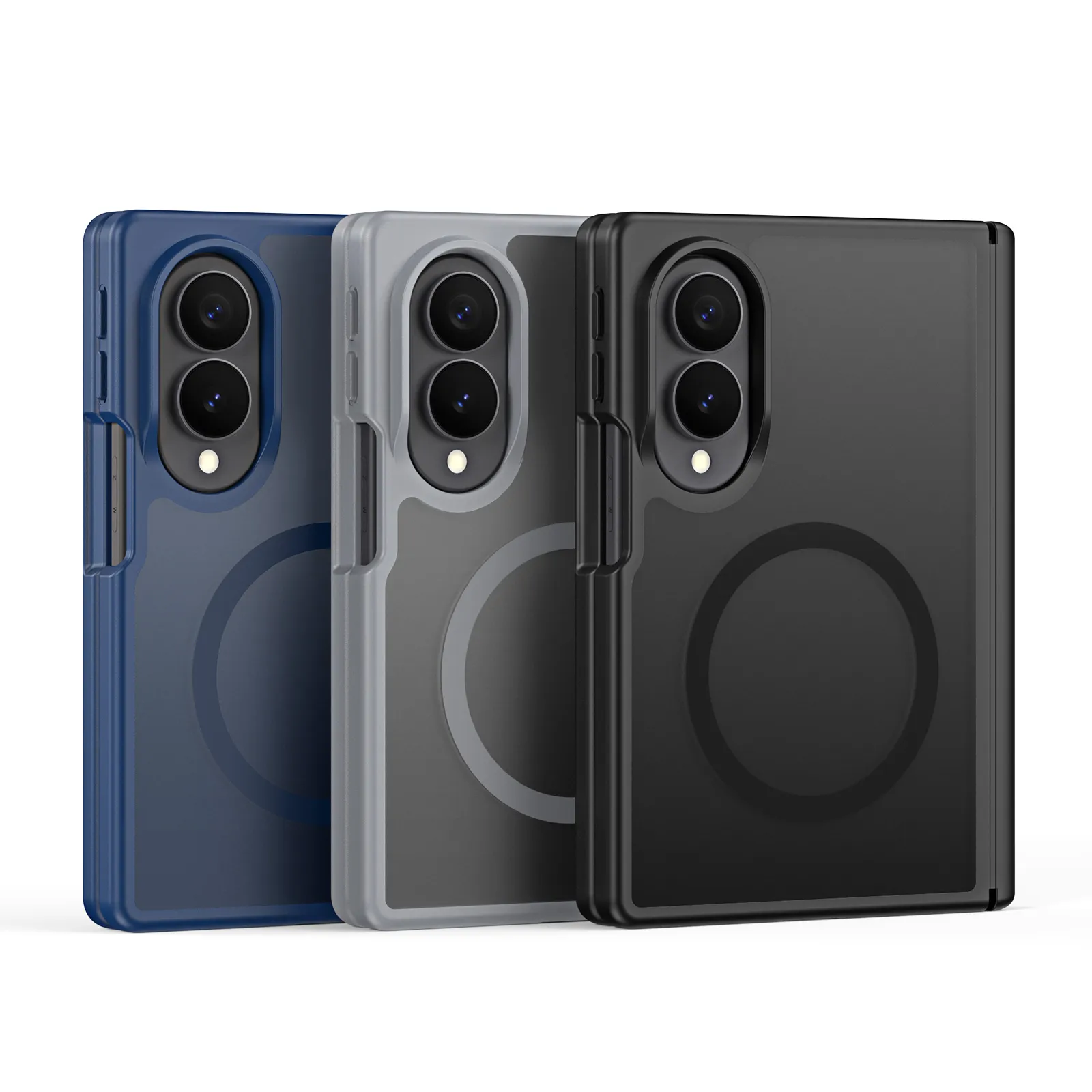 DUX DUCIS case YIND kompatibel mit MagSafe passend für SAMSUNG Z Fold 8 dark blue