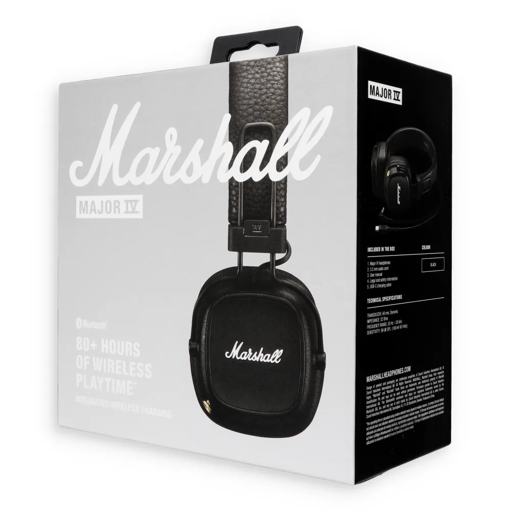 Wireless headphones Marshall Major IV black