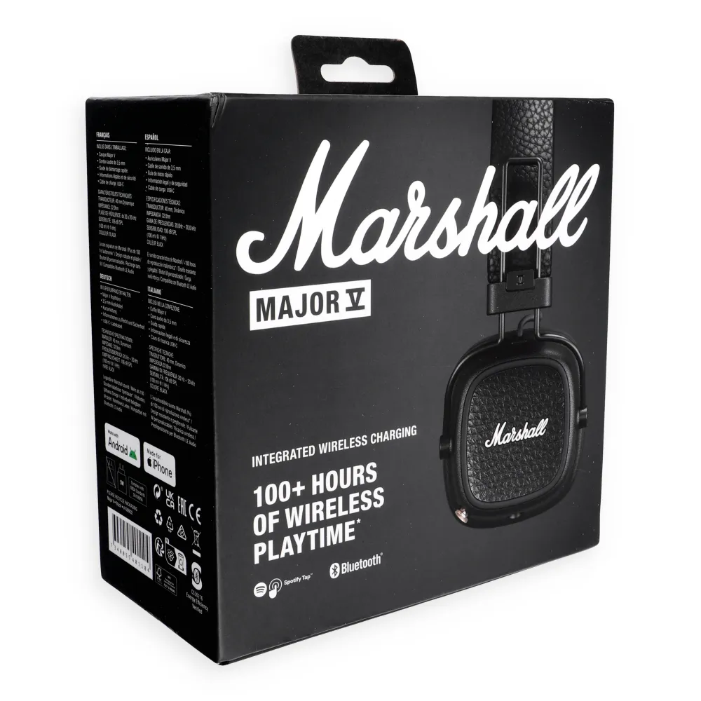 Wireless headphones Marshall Major V black