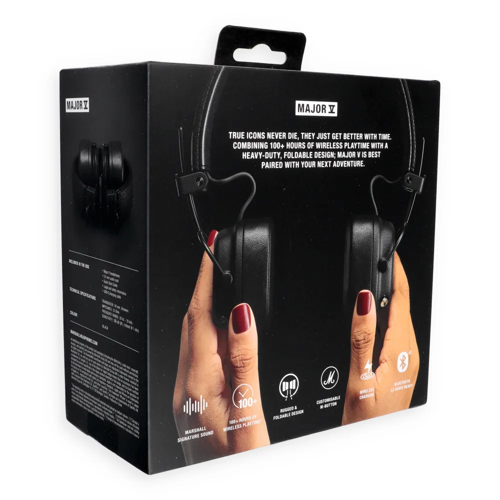 Wireless headphones Marshall Major V black