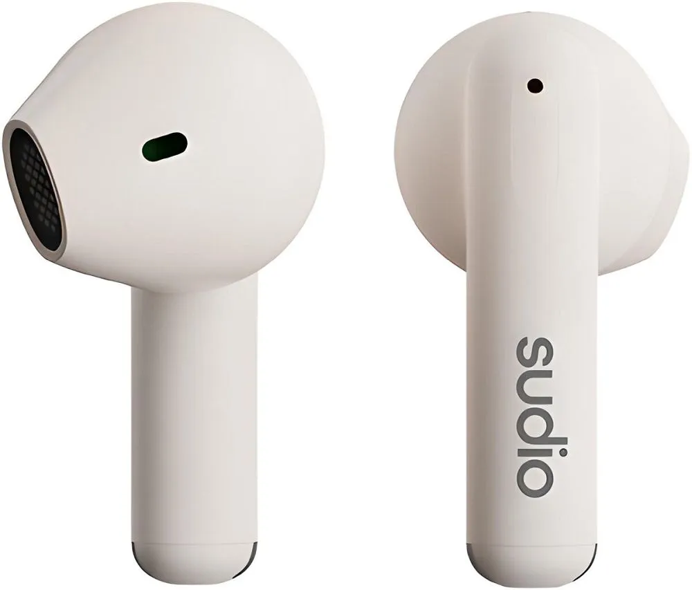Wireless earphones Sudio A1 snow white