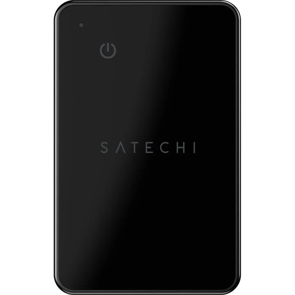 Locator kompatibel mit Apple Find My Satechi Wallet Card shape ST-LFAWCK black