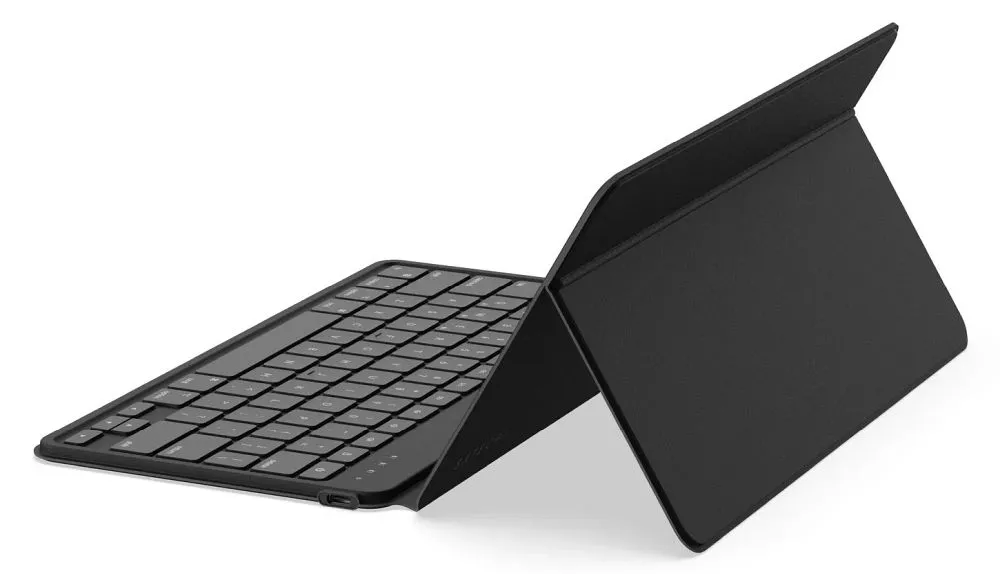 Wireless keyobard with stand passend für smartphone/tablet QWERTY Satechi OntheGo black