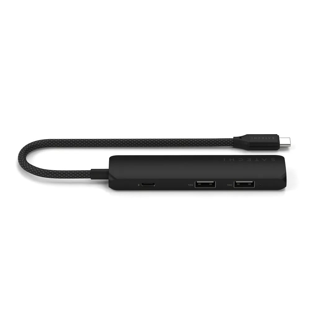 SATECHI adapter HUB 4in1 Type C ST-P4SK black