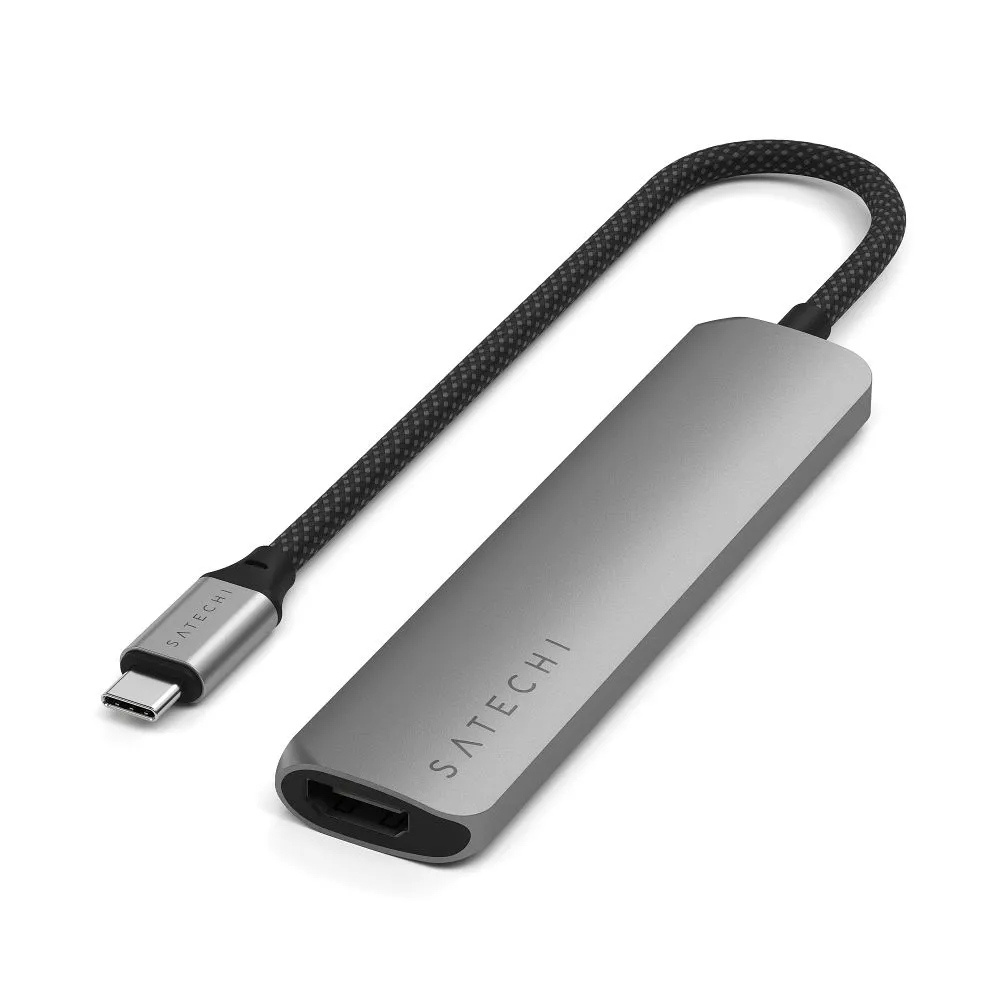 SATECHI adapter HUB 6in1 Type C ST-P6SM space gray