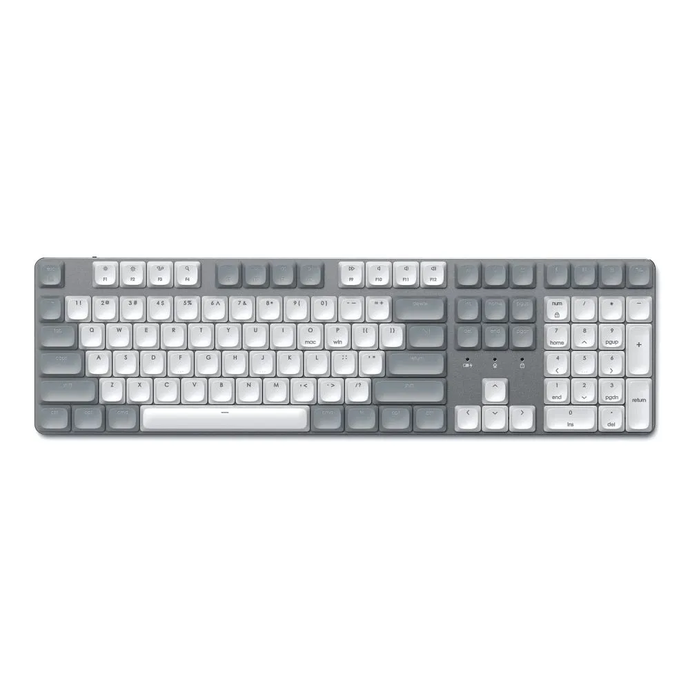 Wireless mechanical keyobard QWERTY Satechi SM3 Slim Mechanical dark