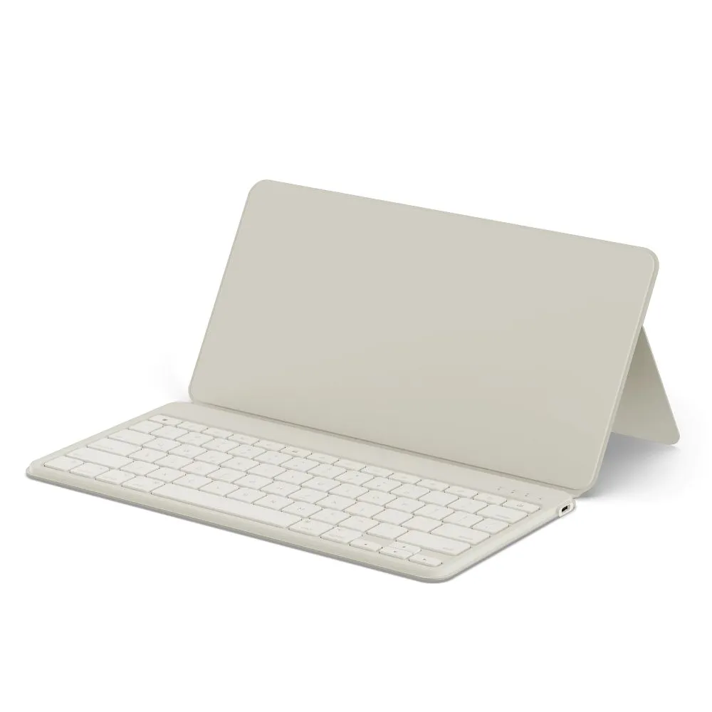 Wireless keyobard with stand passend für smartphone/tablet QWERTY Satechi Onthego sand