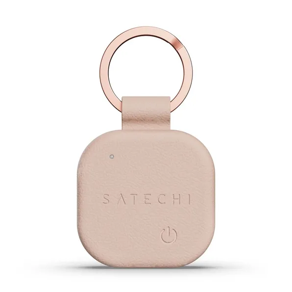 Locator kompatibel mit Apple Find My Satechi Keychain shape Vegan Leather ST-LKCFR desert rose