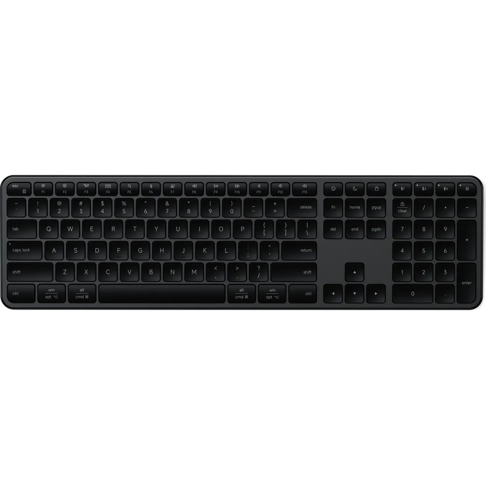 Wireless keyboard QWERTY Satechi Slim EX3 Mac / PC ST-KEX3C-EN black