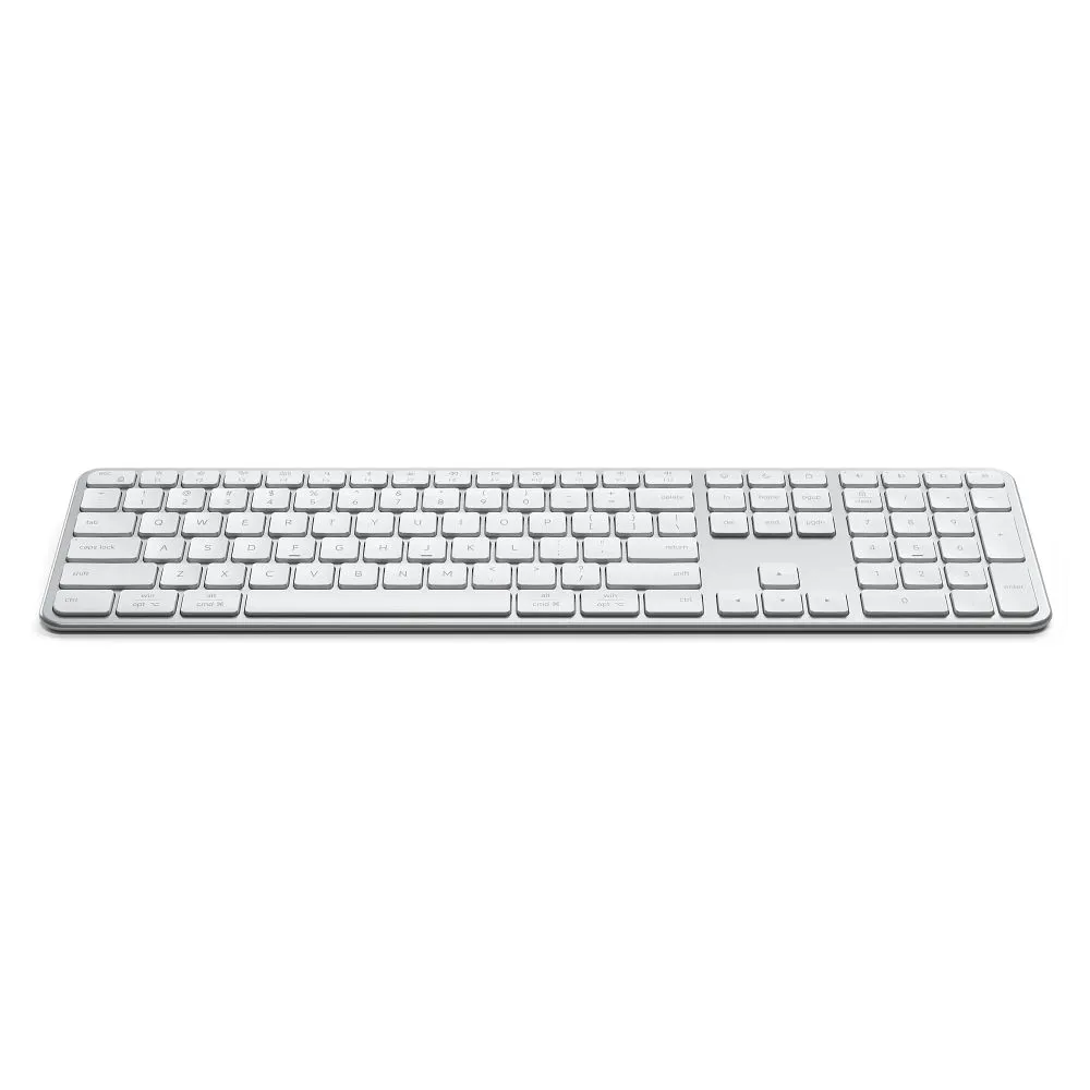 Wireless keyboard QWERTY Satechi Slim EX3 Mac / PC ST-KEX3S-EN silver