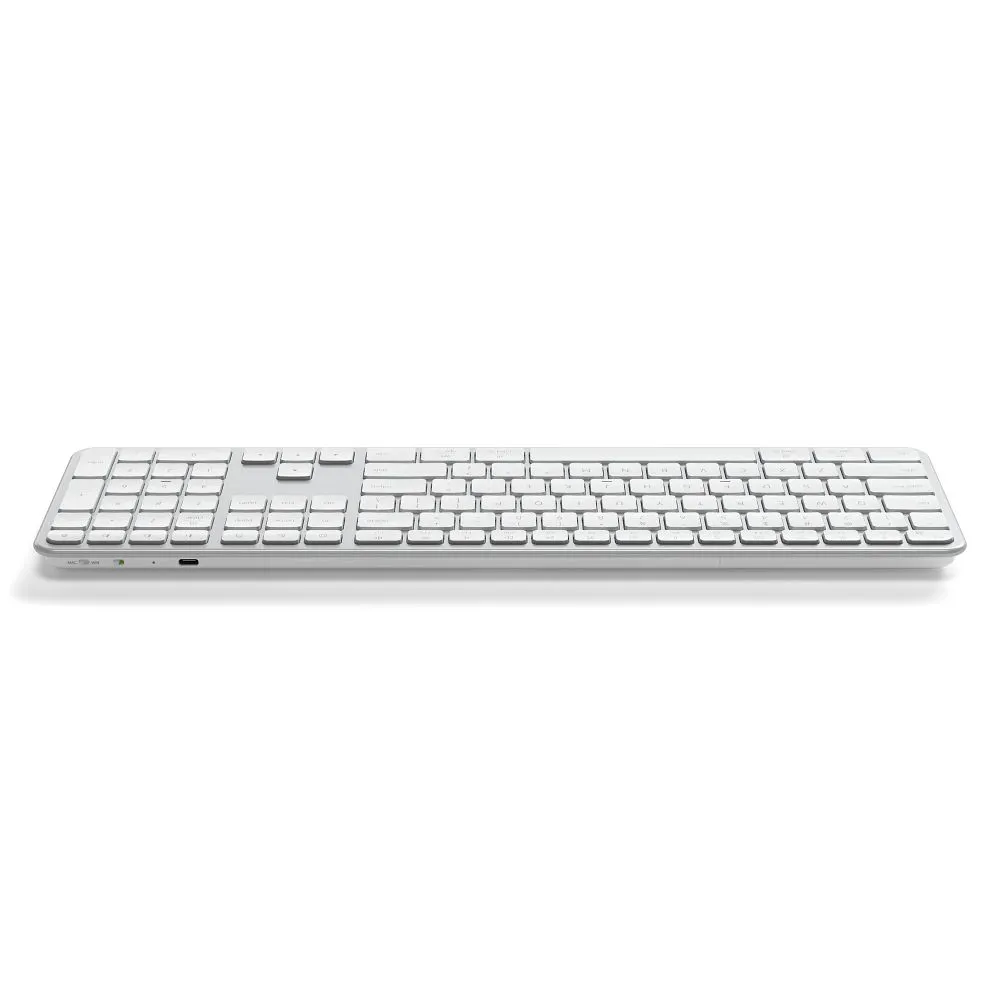 Wireless keyboard QWERTY Satechi Slim EX3 Mac / PC ST-KEX3S-EN silver