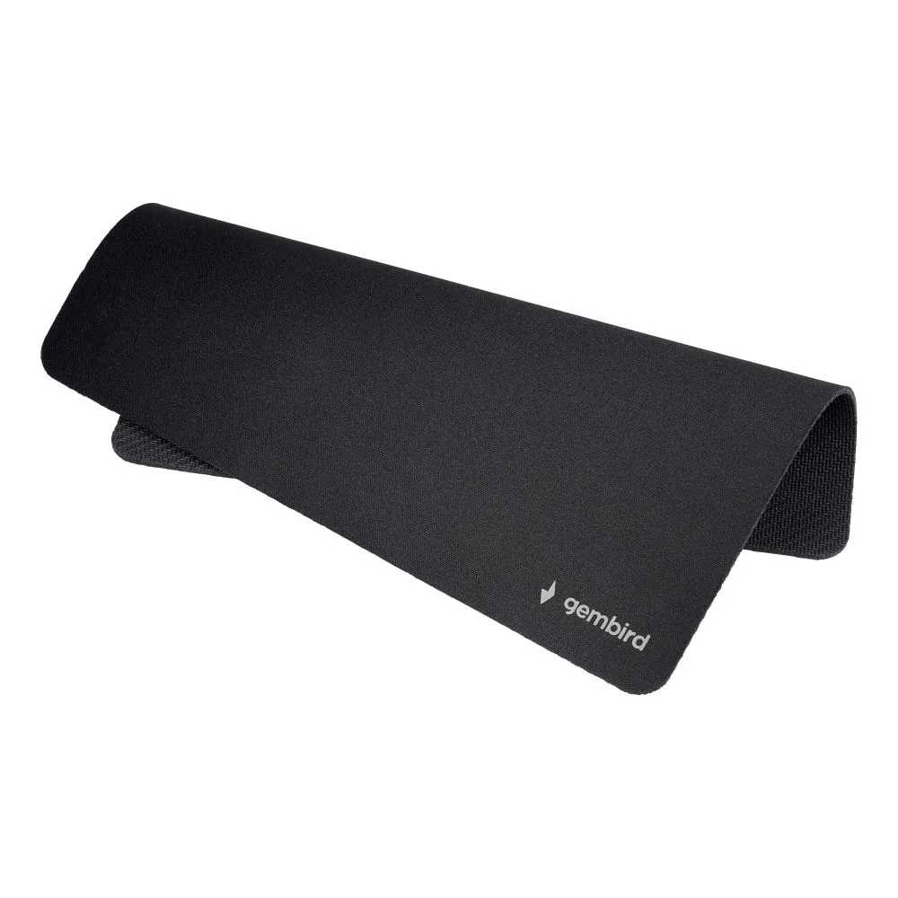 Mauspad 220 x180 x 2 mm mit Anti-Rutsch-Unterlage MP-S-BK schwarz