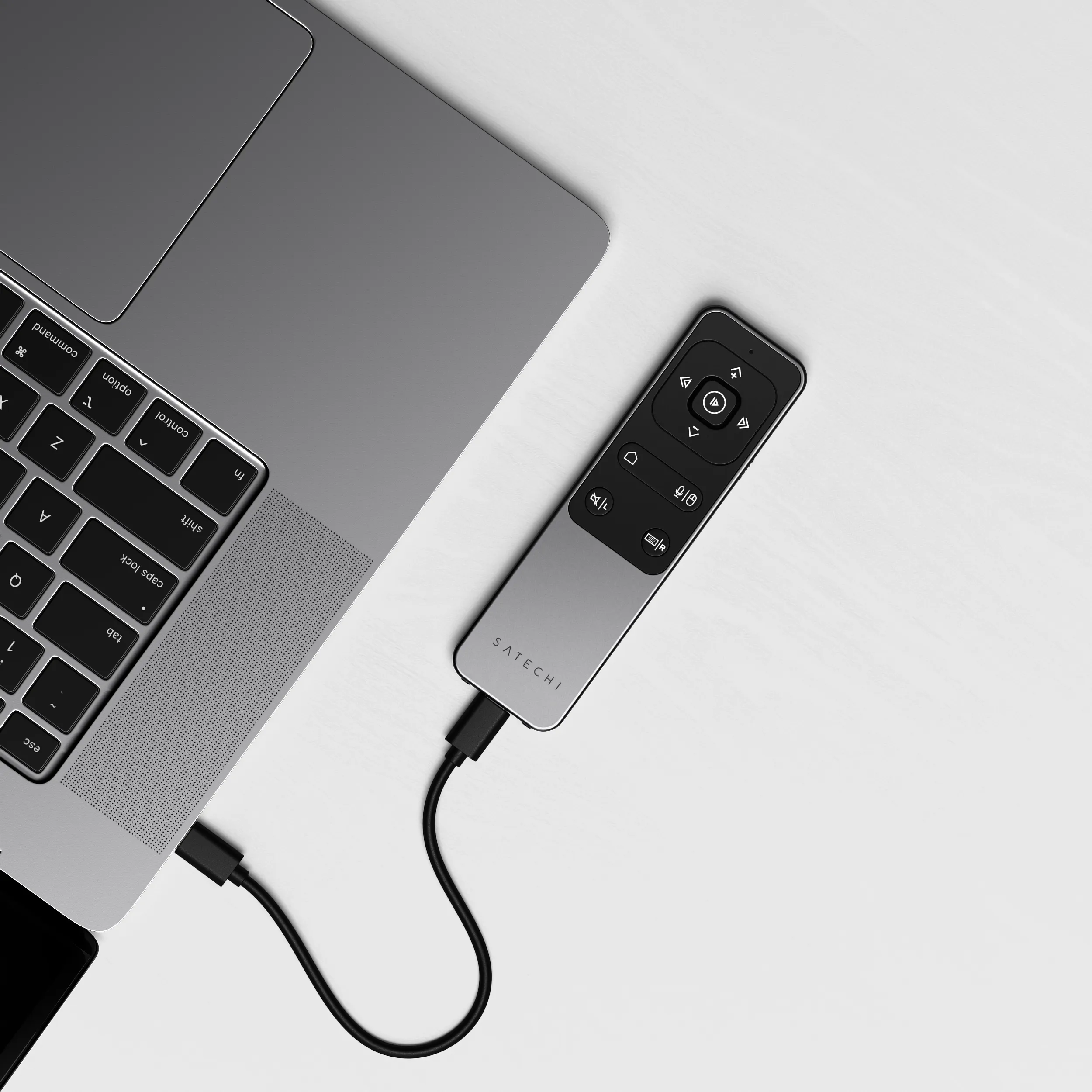 Wireless laser presenter Satechi bluetooth R2 ST-BTMR2M space gray