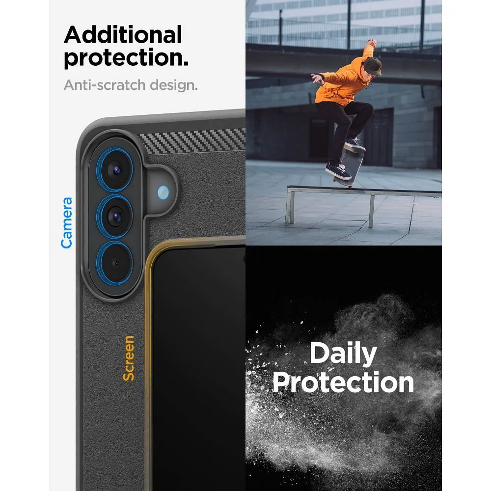 Case passend für Samsung A57 5G Spigen Rugged Armor black