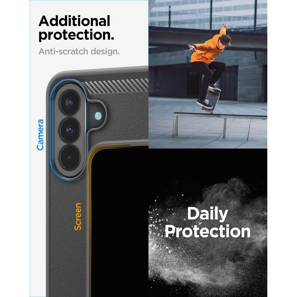Case passend für Samsung A37 5G Spigen Rugged Armor black