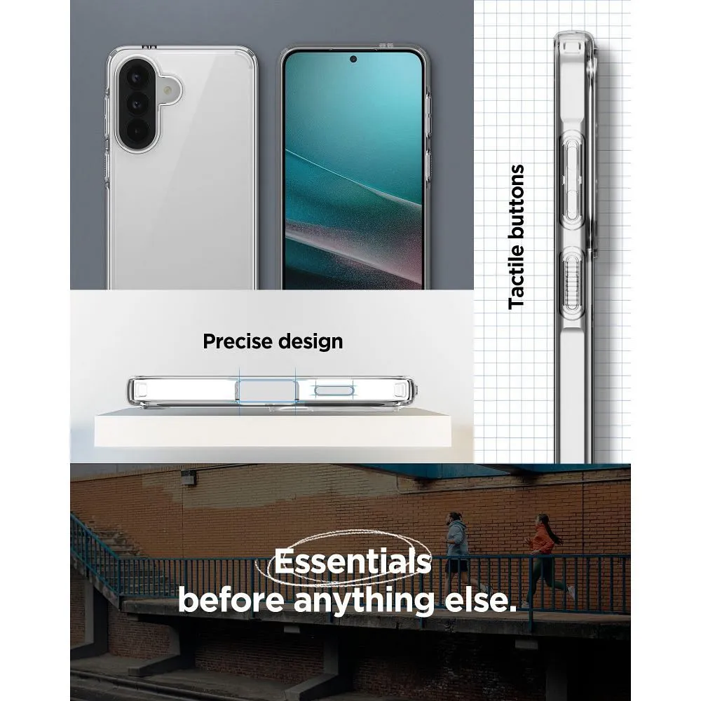 Case passend für Samsung A57 5G Spigen Ultra Hybrid transparent