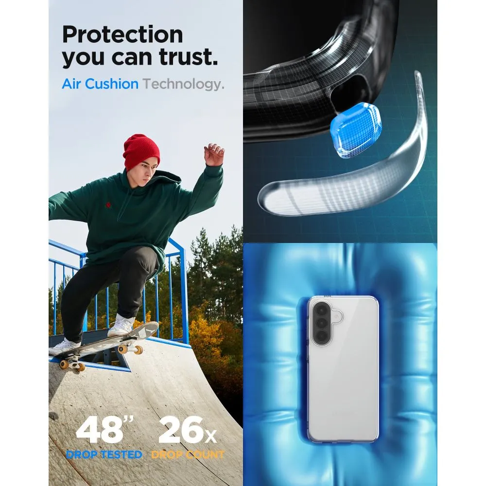 Case passend für Samsung A57 5G Spigen Liquid Crystal transparent