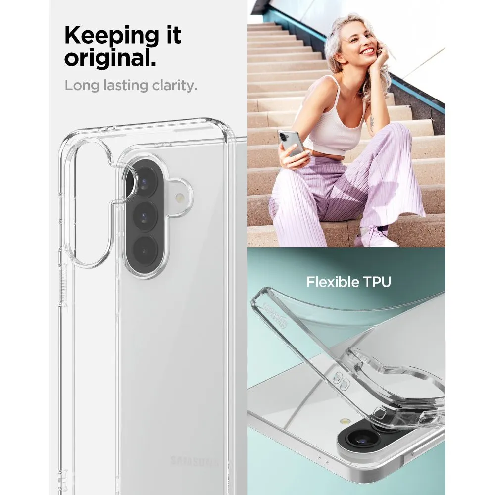 Case passend für Samsung A57 5G Spigen Liquid Crystal transparent