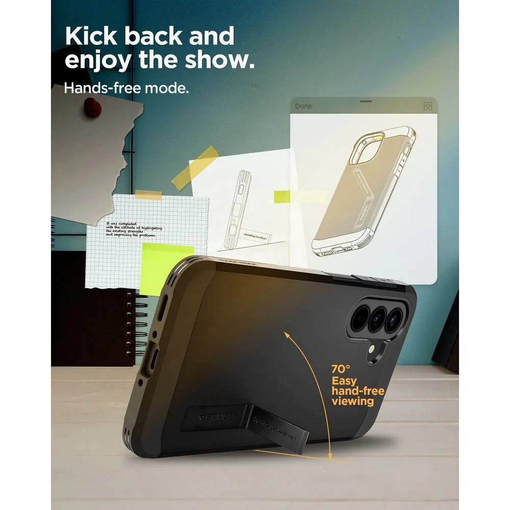 Case passend für Samsung A37 5G Spigen Tough Armor black