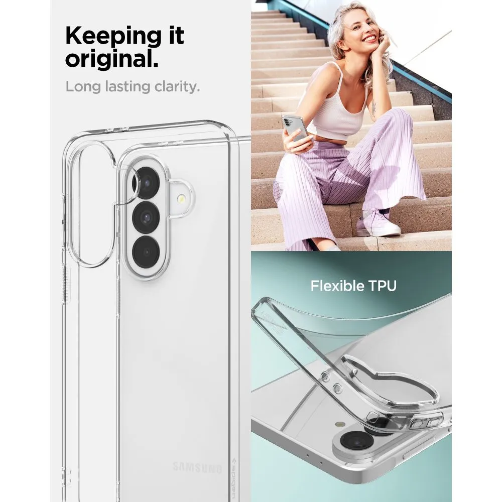 Case passend für Samsung A37 5G Spigen Liquid Crystal transparent
